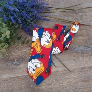 Donald Duck Polyester Tie